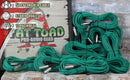 12 PACK - FAT TOAD XLR Microphone Cables | 50ft Professional Pro Audio Green Mic Cord Extension Patch with Lo-Z Connector | 24 AWG Shielded Wire & Balanced for DJ Music Recording Studio Mixer Gear