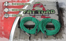 XLR Microphone Cables (2 Pack) by FAT TOAD - 50ft Pro Audio Green Mic Cord Patch Extension & Male to Female Lo-Z Connector - 24 AWG Shielded Wire