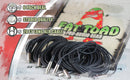 XLR Microphone Cables (6 Pack) by FAT TOAD - 20ft Pro Audio Mic Cord Patch Extension with Lo-Z Connector - 24 AWG Wire & Balanced for Recording