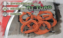 Guitar Cables (6 Pack) Right Angled Instrument Cord by FAT TOAD - 20FT 1/4 Quarter Inch Straight-End 20 GA Wires for Electric Guitar Pedal, Keyboards