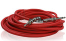 1/4" to 1/4 Male Jack Speaker Cables (2 Pack) by FAT TOAD - 25ft Professional Pro Audio Red DJ Speakers PA Patch Cords - Quarter Inch 12 AWG Wire