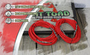 1/4" to 1/4 Male Jack Speaker Cables (2 Pack) by FAT TOAD - 25ft Professional Pro Audio Red DJ Speakers PA Patch Cords - Quarter Inch 12 AWG Wire