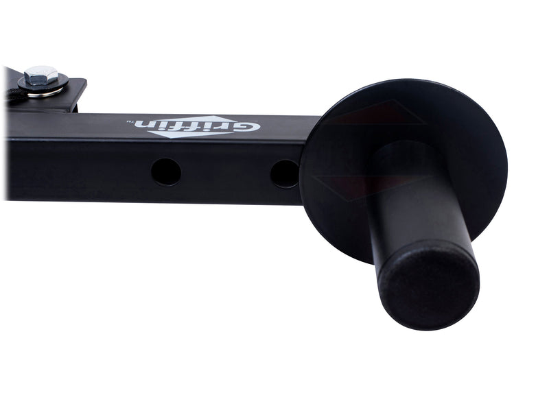 Wall Mount Brackets for PA Speakers (4 PACK) by GRIFFIN - Securing Locking Pin & 3-Level Tilt Adjustments - All-Steel DJ Studio Monitor Stands with 35mm Pole Holder for Pro-Audio