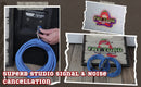 Speakon to 1/4" Male Cables (2 Pack) by FAT TOAD - 25 ft Professional Pro Audio Blue DJ Speaker PA Cord with Twist Lock Connector - 12 AWG Wire