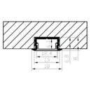 AP44M Rectangular 8 ft Aluminum Channel 10 Pack LED Strip Light Cover End Caps