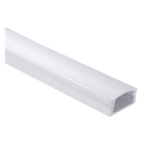 AP46M Rectangular Rail 8 ft Aluminum Channel 10 Pack LED Strip Light Cover End Caps