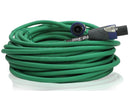 Speakon to Speakon Cables (2 Pack) by FAT TOAD - 50ft Professional Pro Audio Green Speaker PA Cord with Twist Lock Connector - 12 AWG Wire for Studio