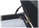 Premium Antique Black Piano Bench By Griffin - Solid Wood Frame & Luxurious, Comfortable PU Leather Padded Duet Double Seat Ergonomic Keyboard Stool With Storage Space, Durable & Sturdy, Vintage Design by GeekStands.com