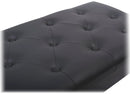 Premium Antique Black Piano Bench By Griffin - Solid Wood Frame & Luxurious, Comfortable PU Leather Padded Duet Double Seat Ergonomic Keyboard Stool With Storage Space, Durable & Sturdy, Vintage Design by GeekStands.com