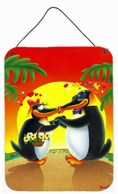 In Love Valentine's Day Penguins Wall or Door Hanging Prints APH0245DS1216