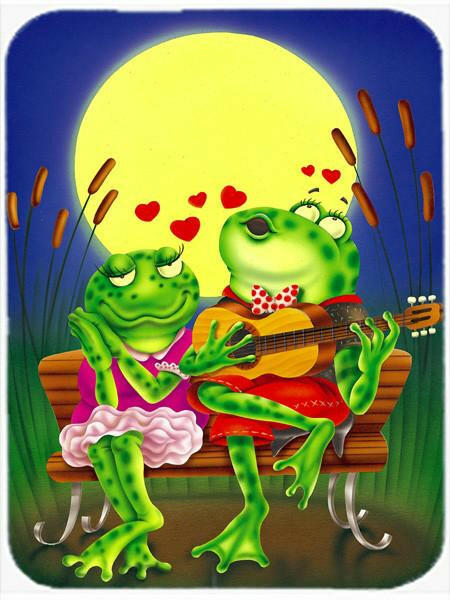 Frog Love Songs Glass Cutting Boards – Durable, Decorative Kitchen Art Large APH0522LCB