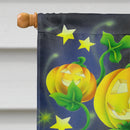 Scary Ghosts and Halloween Trick or Treaters House Flag 28x40 Porch Sleeve Pole Decorative Outside Yard Banner Artwork Wall Hanging, Polyester
