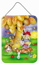 Animals under the coconut tree Wall or Door Hanging Prints APH0977DS1216