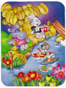 Animals Kayaking Glass Cutting Boards – Durable, Decorative Kitchen Art Large APH0978LCB