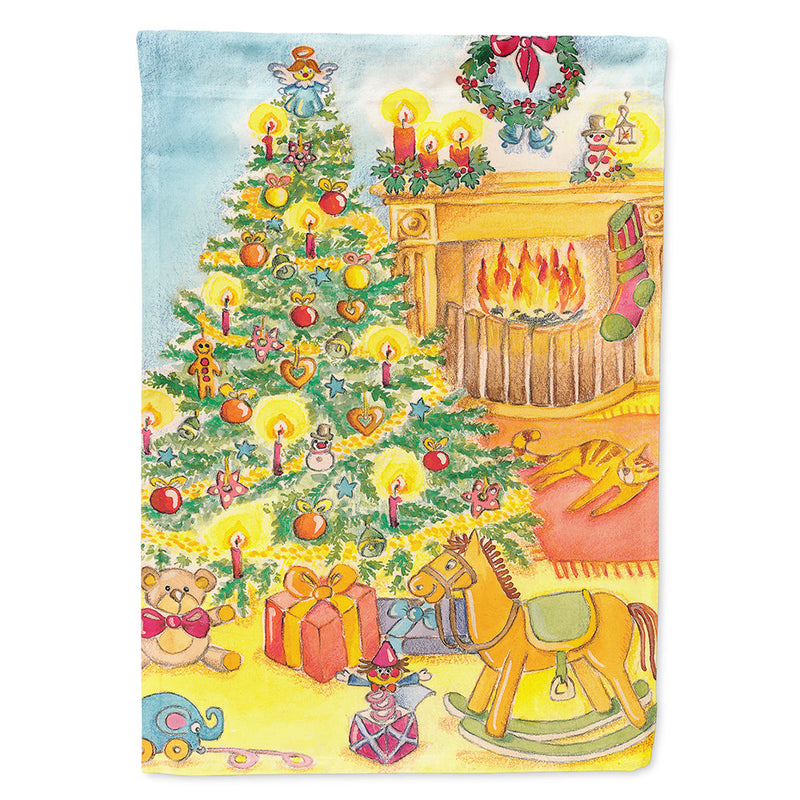 Toys around the Christmas Tree Flag Canvas House Size APH2024CHF