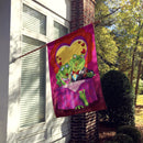 Frog Valentine's Day Date Flag Canvas House Size APH2477CHF