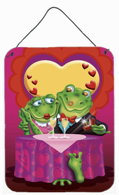 Frog Valentine's Day Date Wall or Door Hanging Prints APH2477DS1216