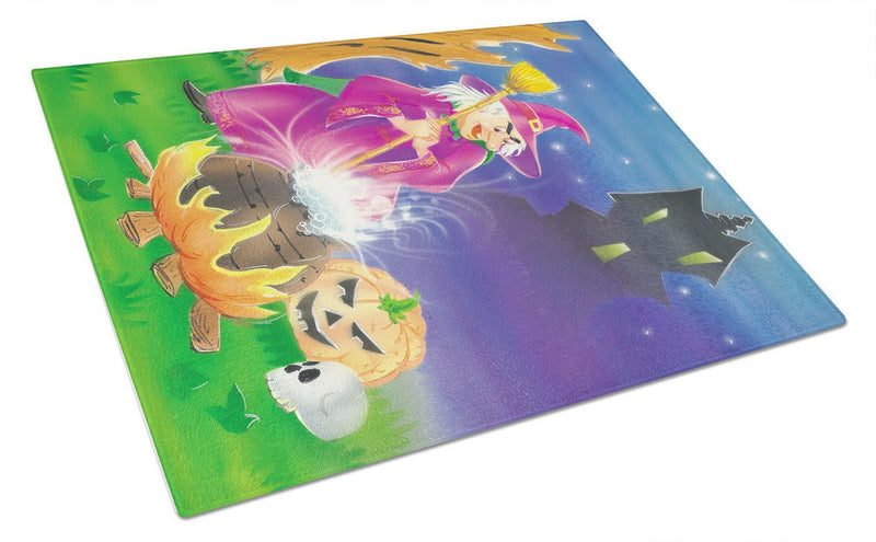 Witch and her Castle Glass Cutting Board Large APH2989LCB