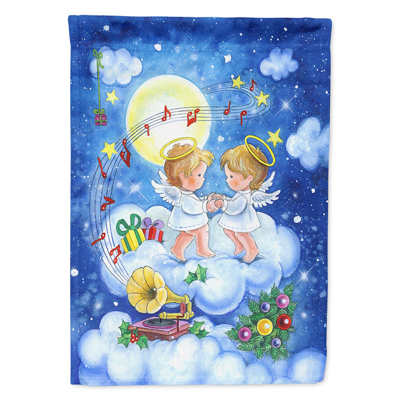 Angels Making Music Together Flag Canvas House Size APH3790CHF