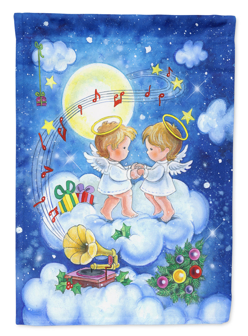 Angels Making Music Together Garden Flag – Decorative Outdoor Yard Flag APH3790GF