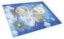 Angels Making Music Together Glass Cutting Boards – Durable, Decorative Kitchen Art Large APH3790LCB