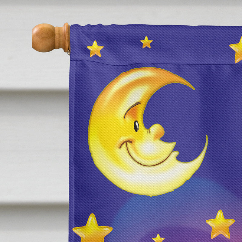 Witch and Ghosts Halloween Flag Canvas House Size APH3799CHF