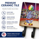 Circus Elephand and Dolphin Leash or Key Holder Wall Hooks, Coat Rack Wall Mount, for Hanging Keys, Towels, Aprons, Leashes