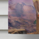 Easter Jesus Crucifixion House Flag 28x40 Porch Sleeve Pole Decorative Outside Yard Banner Artwork Wall Hanging, Polyester