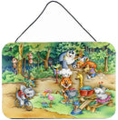 Animals at A Picnic Wall or Door Hanging Prints APH6821DS812