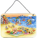 Animals Swimming at the Beach Wall or Door Hanging Prints APH6822DS812