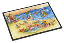 Animals Swimming at the Beach Doormat - 18x27 Decorative Floor Mat – Indoor/Outdoor Rug with Artistic Flair APH6822MAT
