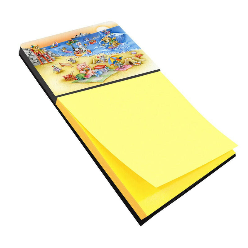 Animals Swimming at the Beach Sticky Note Holder APH6822SN- Refiilable Desk Accessory Note Pad