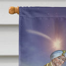 Christmas Nativity with Wise Men House Flag 28x40 Porch Sleeve Pole Decorative Outside Yard Banner Artwork Wall Hanging, Polyester