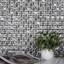 Anchor Gray 12x12 Polished Penny Round Metal Mosaic Tile (5 pack, 4.75 sq ft/case) - Sample