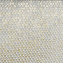 White Gold 12x12 Glossy Penny Round Glass Mosaic Tile (10 pack, 10.34 sq ft/case)