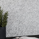 Silver 12x12 Glossy Penny Round Glass Mosaic Tile (10 pack, 10.34 sq ft/case)