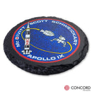 APOLLO 9 MISSION - SLATE COASTER by Concord Aerospace