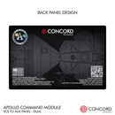 APOLLO COMMAND MODULE DUAL SWITCH PANEL - SCE to AUX by Concord Aerospace