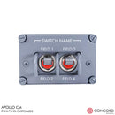 CUSTOMIZABLE APOLLO DUAL SWITCH PANEL