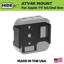 HIDEit ATV4K | 1st + 2nd Gen Apple TV 4K Wall Mount by HIDEit Mounts