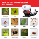 4 Gal Battery Powered Backpack Mosquito Fogger Sprayer 36V for Pest Control Ticks, Fleas, Flies, and Mosquitoes by Tomahawk Power