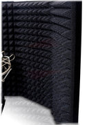 Studio Microphone Soundproofing Acoustic Foam Panel by GRIFFIN - Soundproof Filter - Sound Diffusion Mic Booth Shield, Absorbing Isolation Diffuser by GeekStands.com
