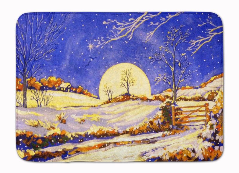 Winter Moonrise by Roy Avis Machine Washable Memory Foam Mat ARA0139RUG