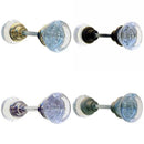 Glass Door Knob Pair, Elegant & Simple by Restoration Supplies