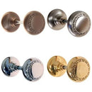 Solid Door Knobs with Egg & Dart Design by Restoration Supplies