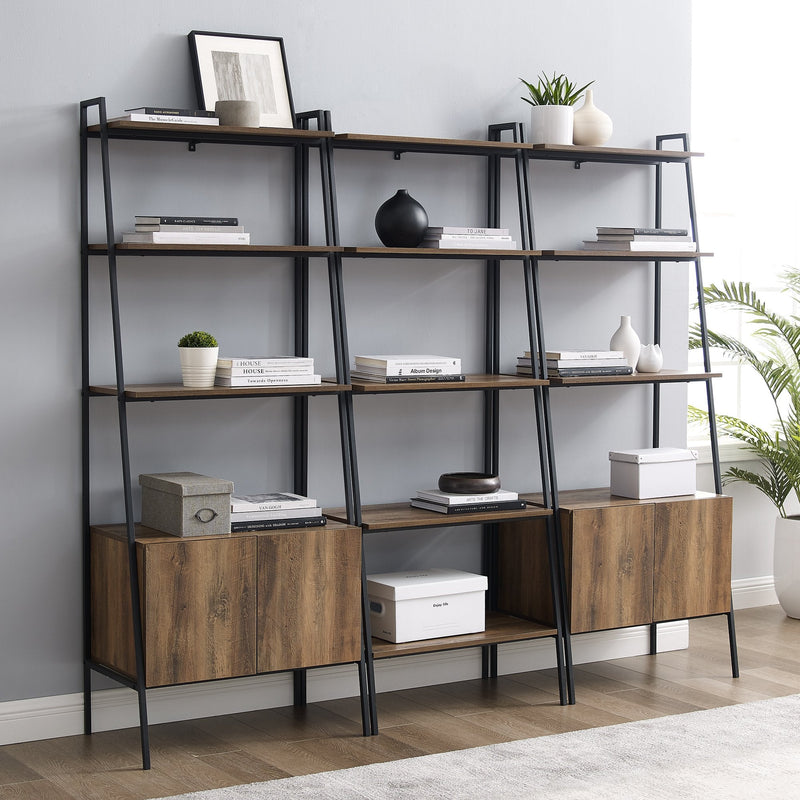 Arlo 3-Piece Storage Bookshelf Set