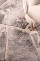 ARMOR High - Low Sheepskin Rug – Sculpted Texture in Custom Sizes