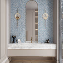 Light Blue 12x12 Glossy Square Glass Mosaic Tile (10 pack, 10.85 sq ft/case)