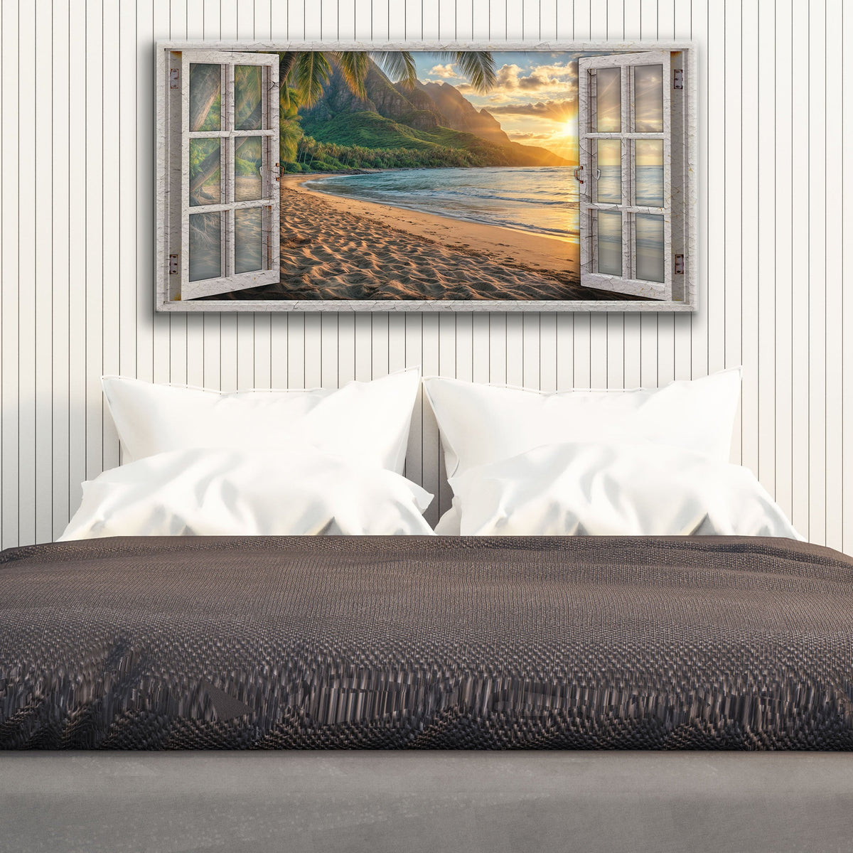 Beachfront Dreams Window Scenery Wall Art, photo 2 of 8