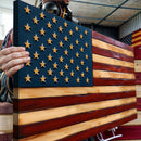 Old Glory American Flag Wall Art II by Tailored Canvases